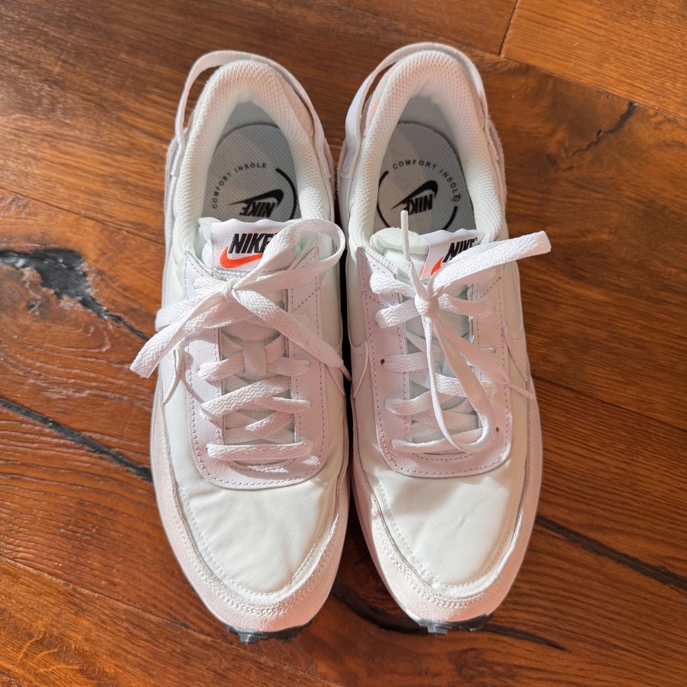 Nike Waffle Debut Summit White Orewood Brown Sneakers Womens 9 - Picture 4 of 9